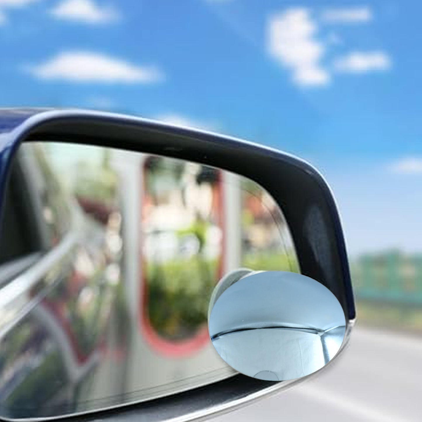 Car Blind Spot Side Mirror Round Hd Glass Blind Spot Mirror (2 Pc) - Happy Price - Image 6