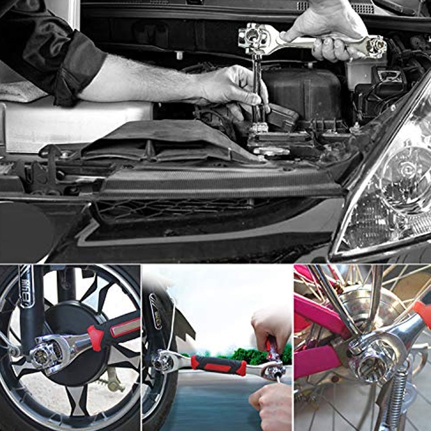 48-in-1 Universal Swivel Head Multi Wrench Tool for Home and Auto Repair - Happy Price - Image 3