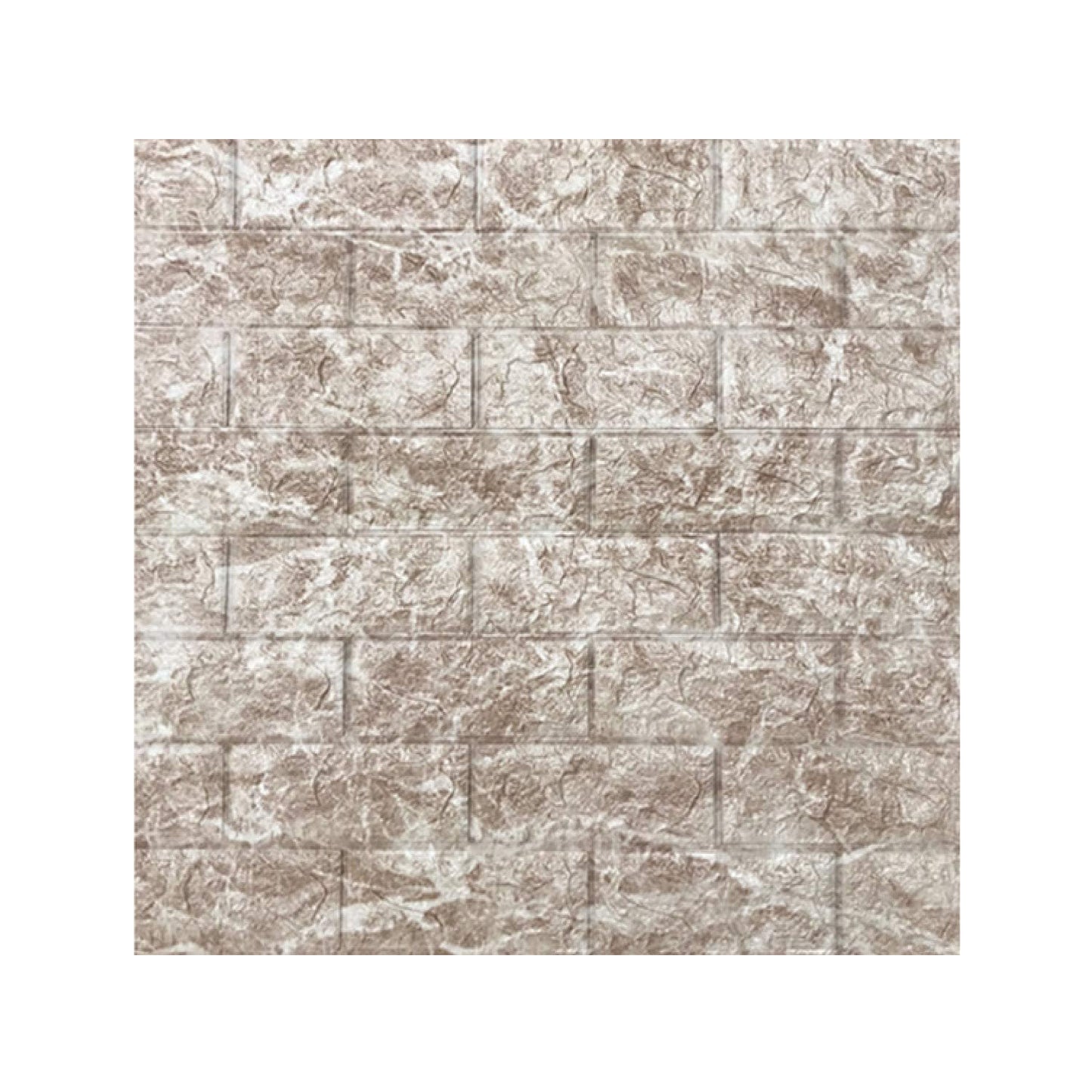 3D Foam Wall Sticker Panel - Waterproof & Self-Adhesive (78 x 70 Cm, 1 Pc) - Happy Price - Image 5