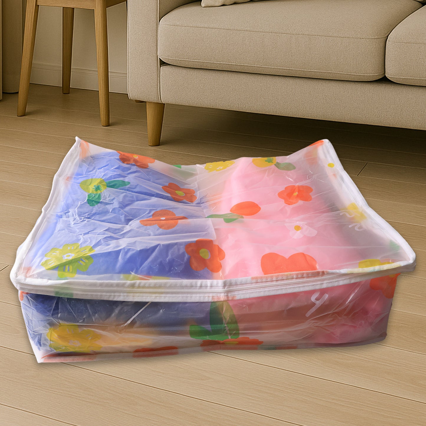 Large Blanket Storage Bag With Zipper 40x83 Cm - Happy Price - Image 7