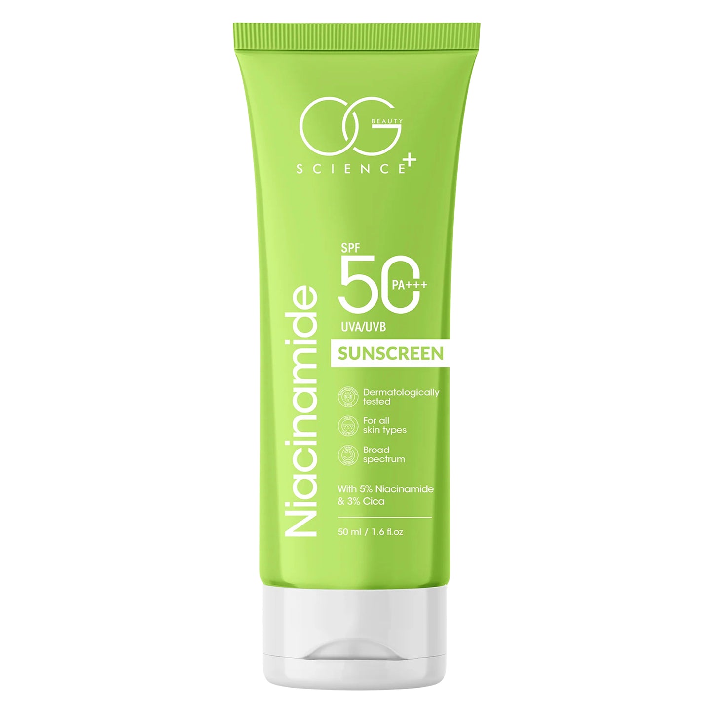 SPF 50 PA+++ Niacinamide Sunscreen 50 ML - Broad Spectrum UVA/UVB Protection - Happy Price - Image 2