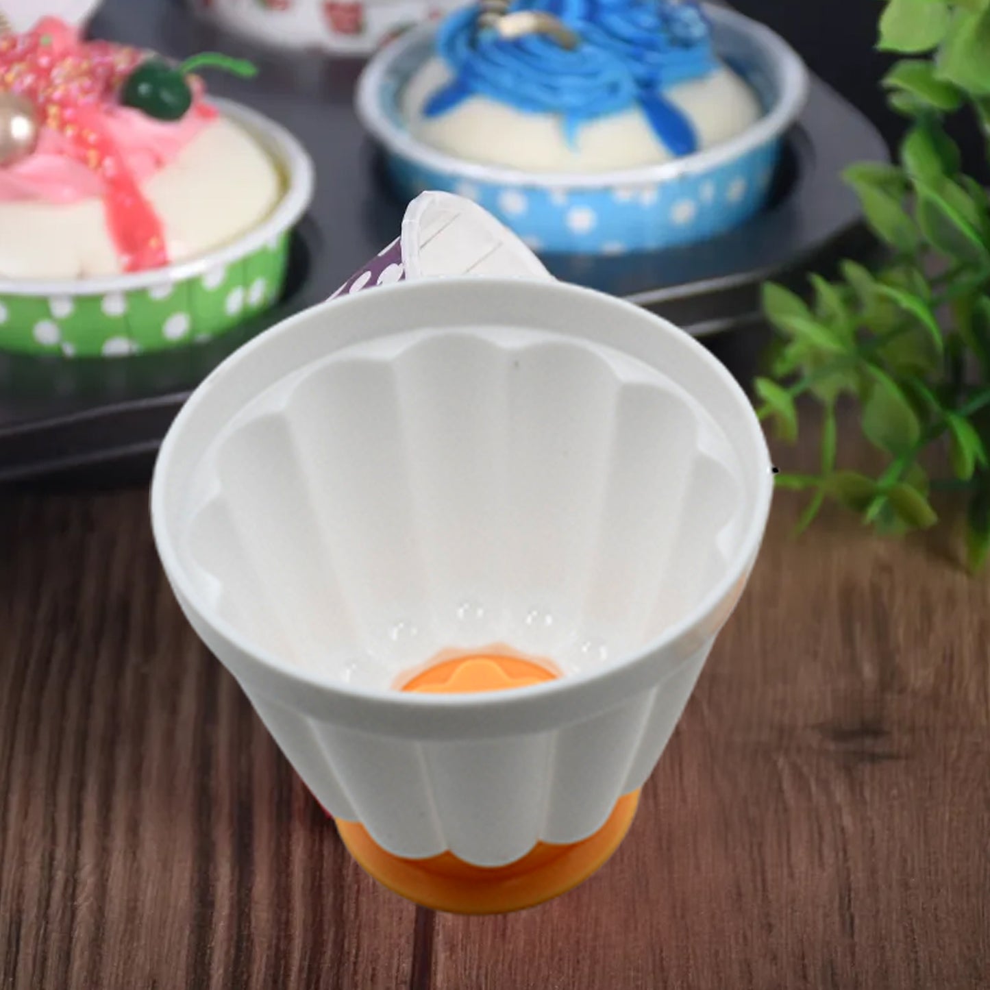 Pudding Molds Custard Mould Mould For Jelly Ice Creams Set Of 4 Cups With Lid - Happy Price - Image 4