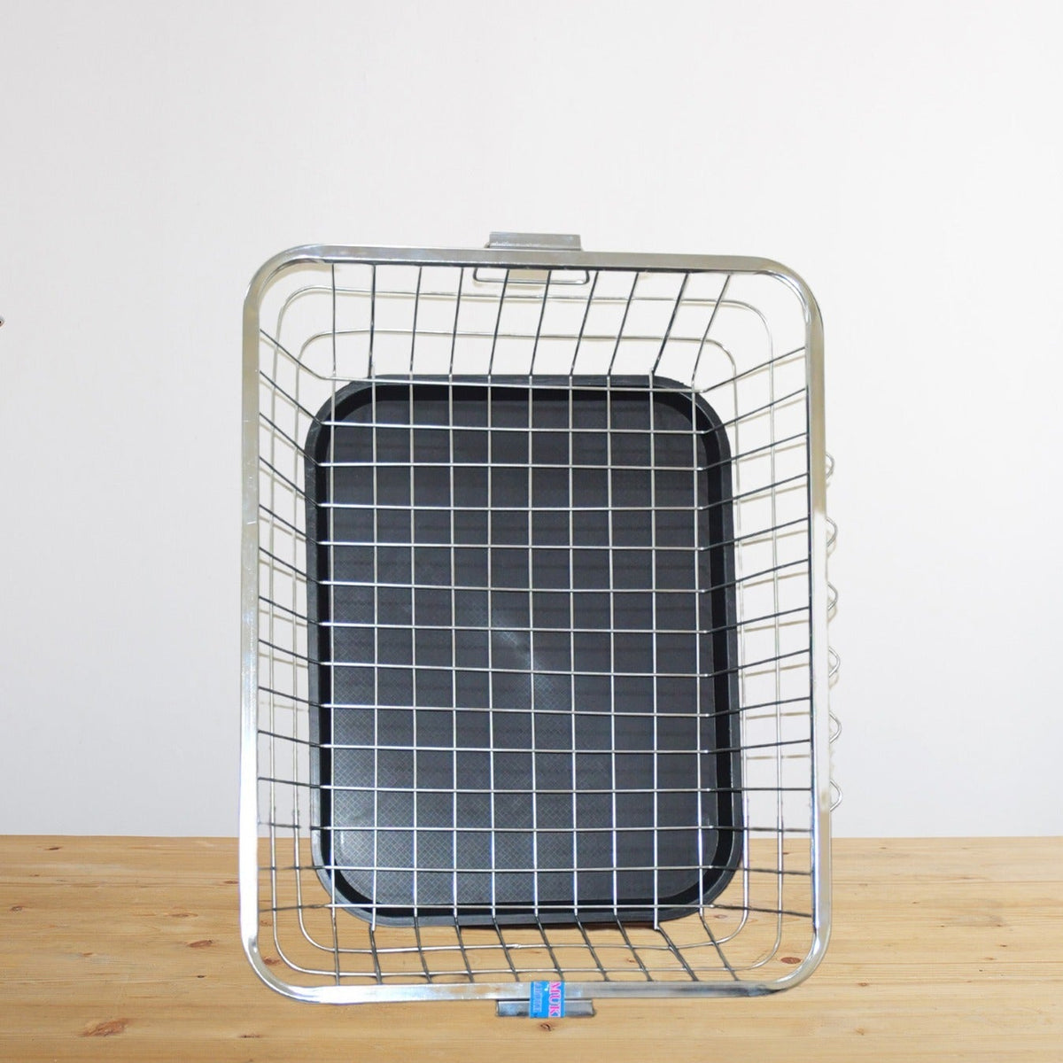 Dish Drainer Rack With Drip Tray Stainless Steel Dish Drainer Rack With Drip Tray Utensil Drying Stand For Kitchen Plate Rack Bartan Basket For Kitchen Utensilsdish Drying Rack With Drainerbartan Basketplate Stand ( 57 X 45 X 19 Cm) - Happy Price - Image 1