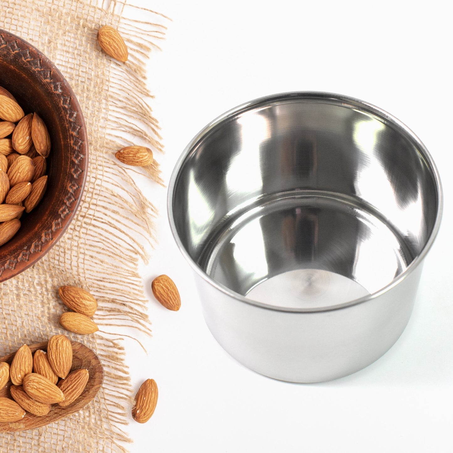 Multipurpose Stainless Steel Airtight Containers With See Through Lid (1 Pc 500 Ml) - Happy Price - Image 5