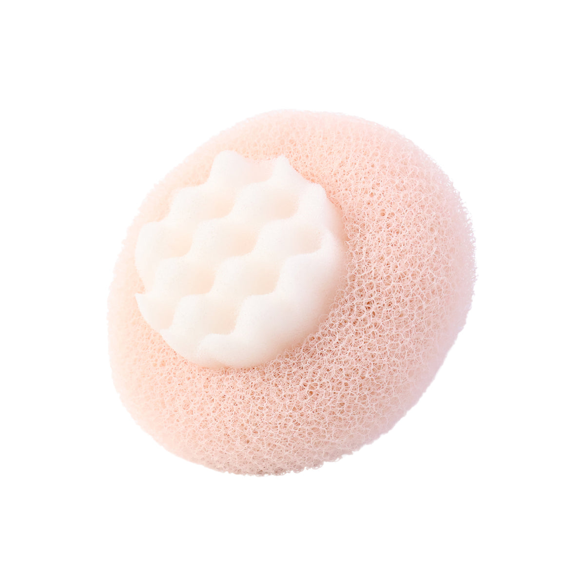 Soft Round Bath Scrubber with Foam Grip - 1 Pc - Happy Price - Image 4