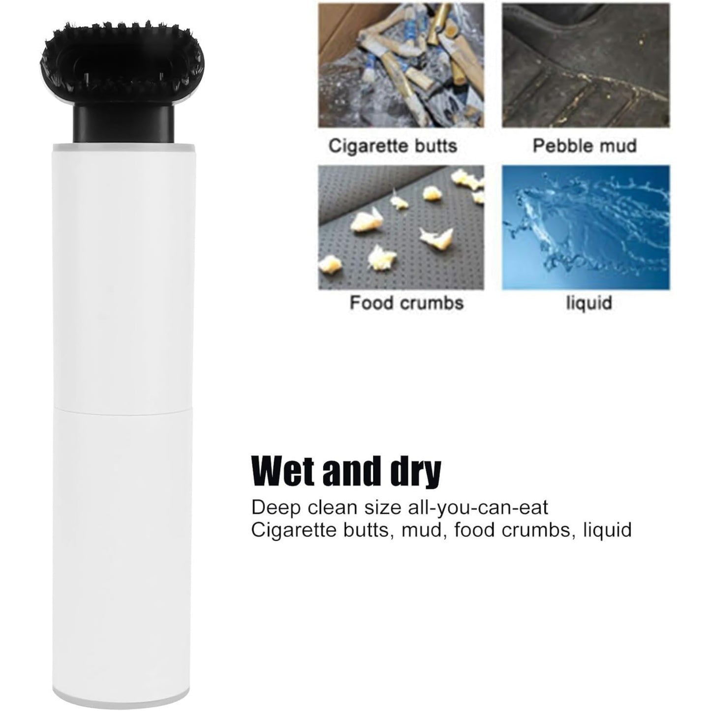 Handheld Vacuum Cleaner - Mini Portable Car Vacuum Cleaner (1 Set) - Happy Price - Image 6