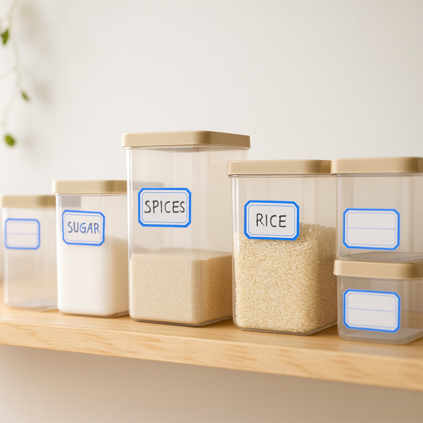 Writable Label Stickers - 5 Sheet Set for Home & Office Organization - Happy Price - Image 6
