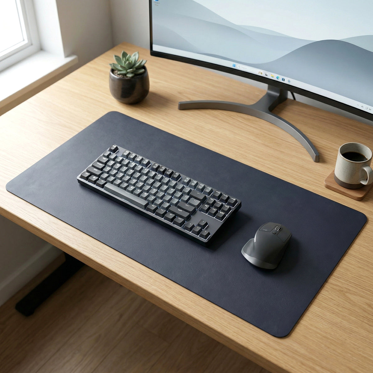 Large Desk Mat 60x35 Cm - Extended Mouse Pad for Office & Gaming - Great Price - Image 6