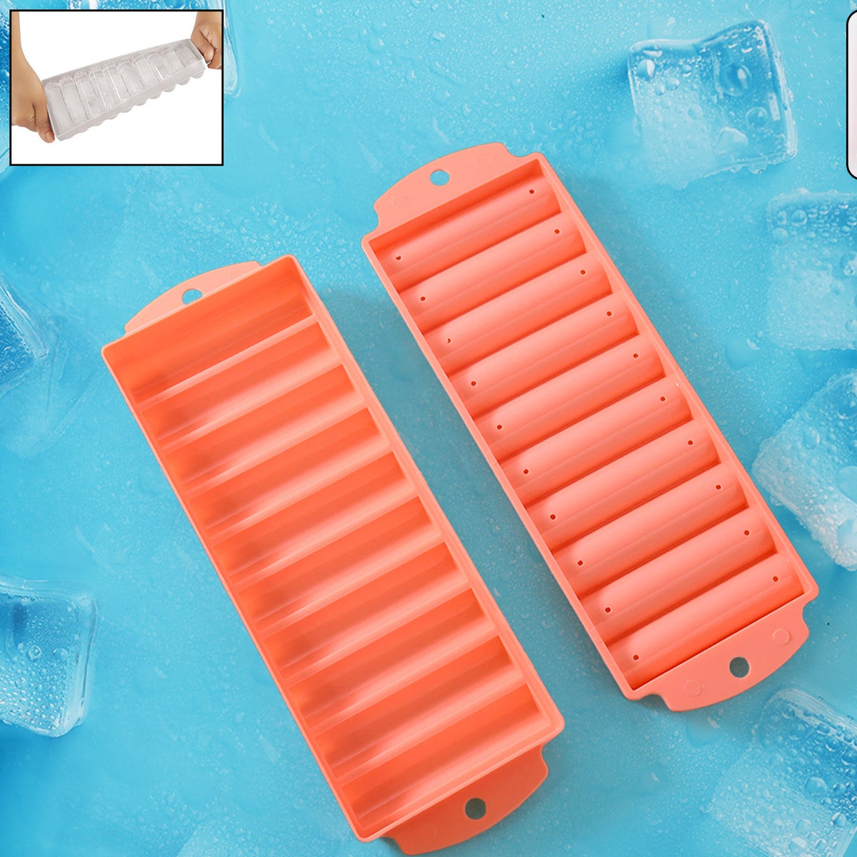 Compact Plastic Ice Stick Tray - 1 Pc Set for Bottles - Happy Price - Image 1