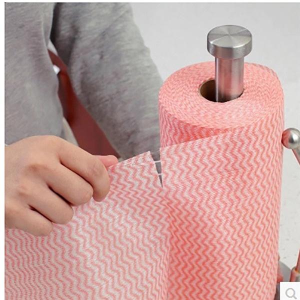 Non Wooven Fabric Disposable Handy Wipe Cleaning Cloth Roll (1pc) - Happy Price - Image 4