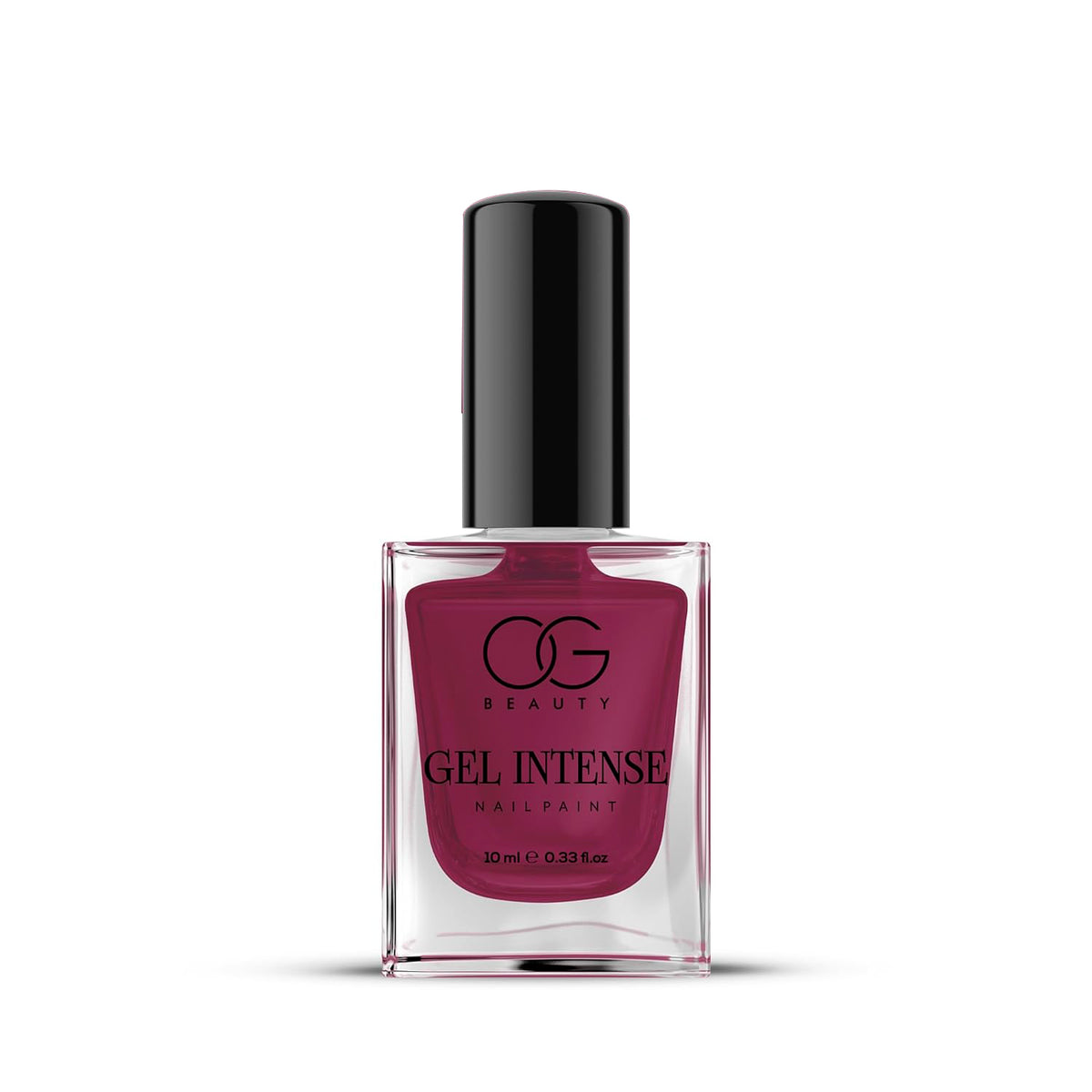Burgundy Plum Gel Nail Polish - 10 ML Intense Colour, Chip-Resistant Finish - Happy Price - Image 4