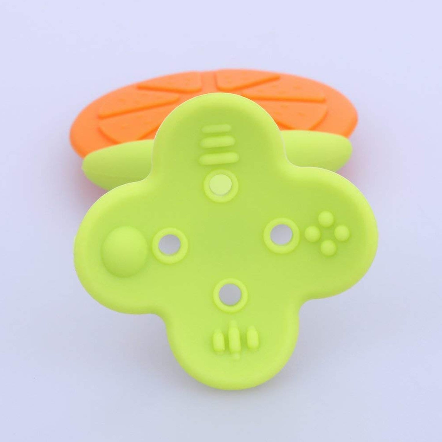 Silicone Fruit Shape Teether Toy Food Grade Silicon Teether Use For Baby Toddlers Infants Children - Happy Price - Image 4