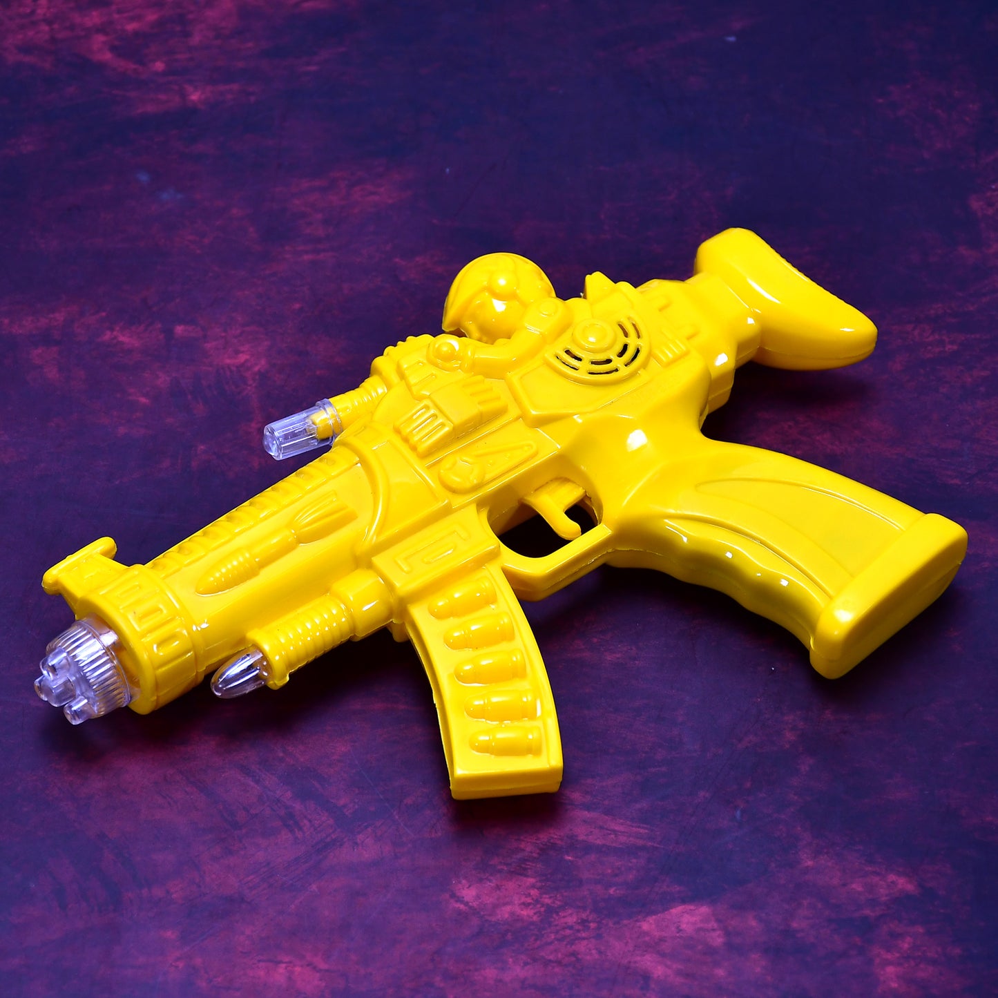 Concept Musical Transparent Glow Gear Gun With Rainbow Light ( 1 Pcs ) - Happy Price - Image 6