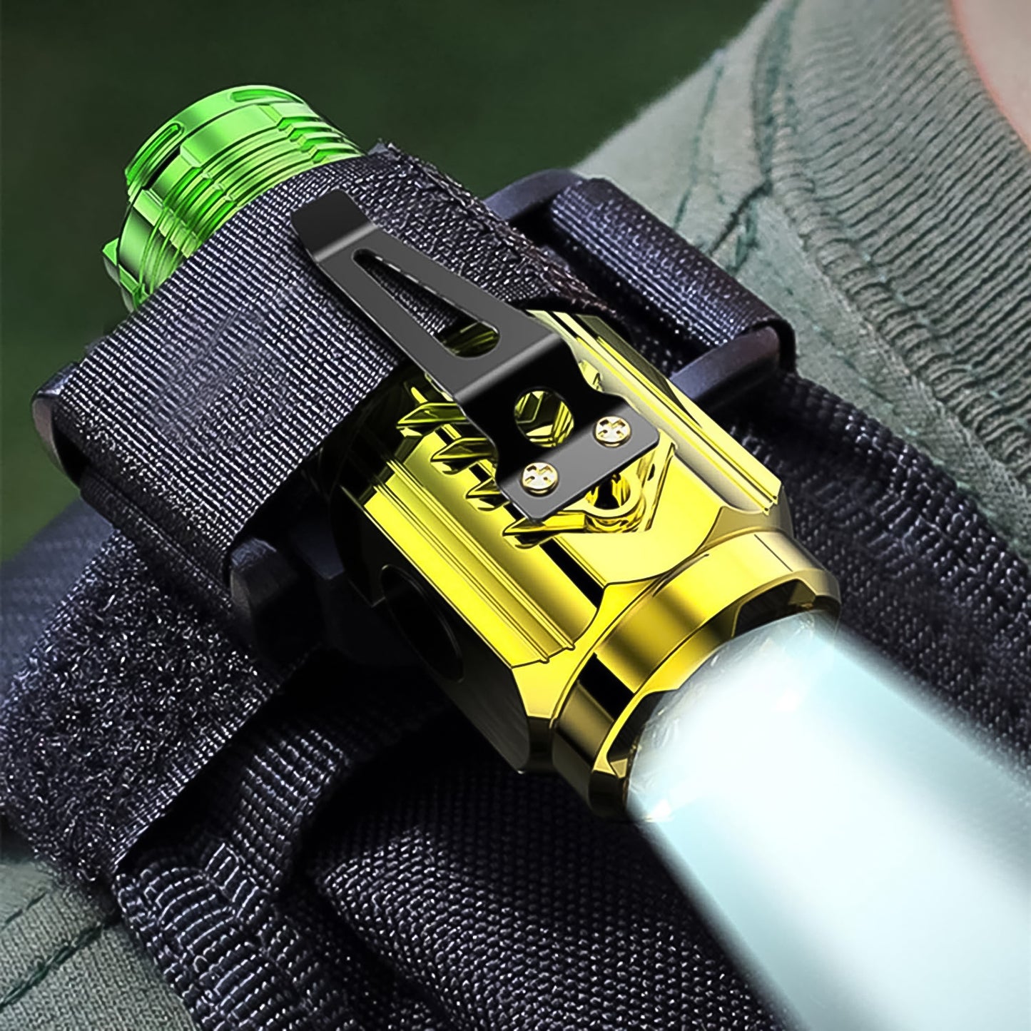 Usb Chargeable Mini 3 Led Flashlight Torch Light (1 Pc) - Happy Price - Image 3