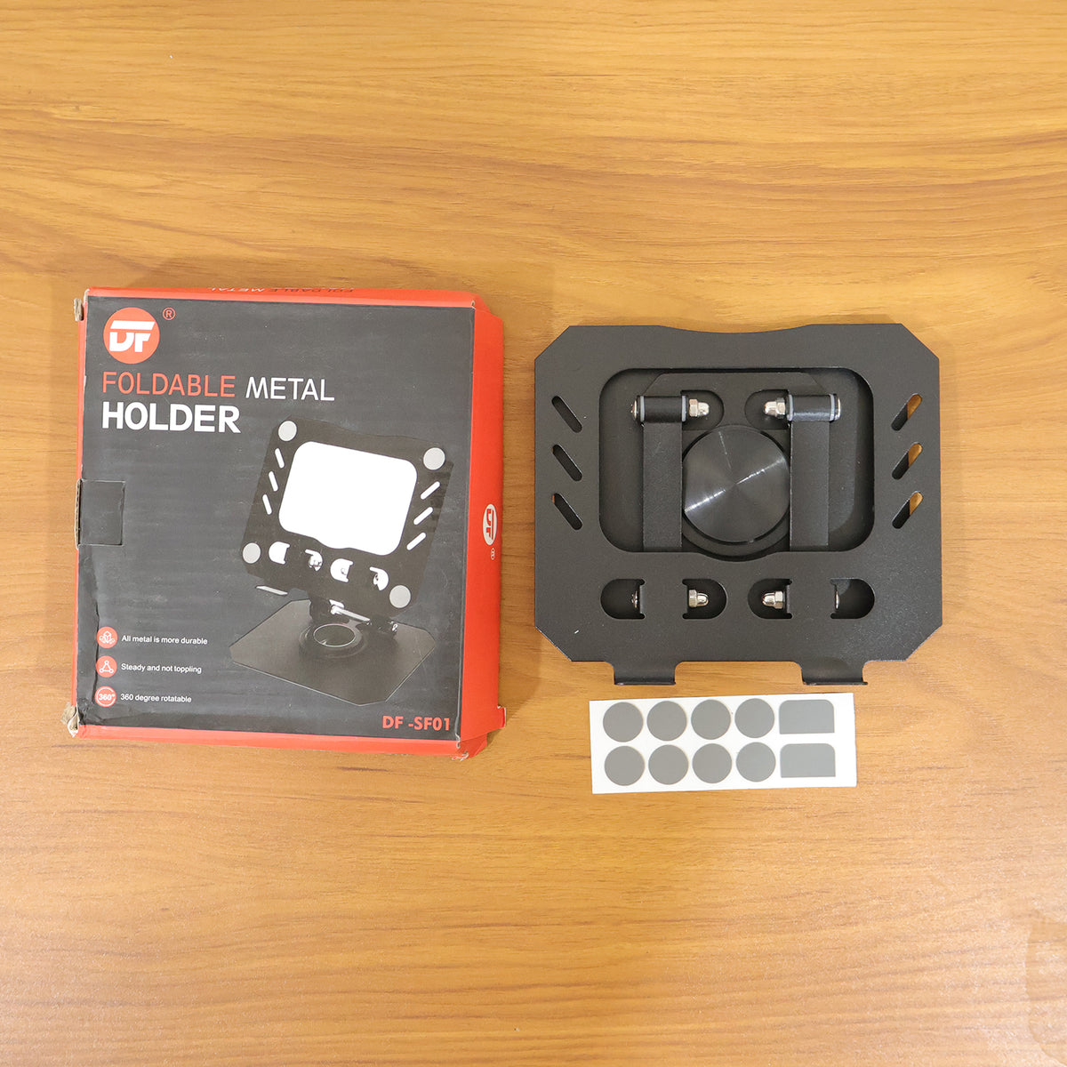 Adjustable Foldable Metal Laptop Stand (1 Pc) - Ergonomic Desk Holder - Great Price - Image 7