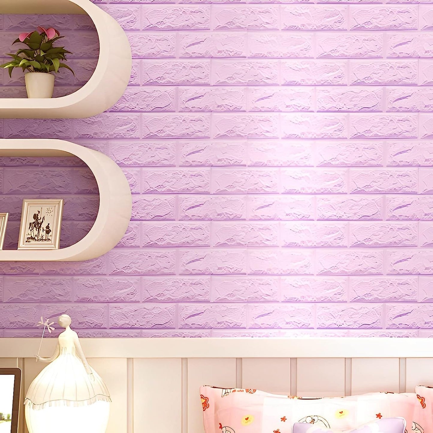 3D Foam Wall Sticker Panel - Waterproof & Self-Adhesive (70 x 76 Cm, 1 Pc) - Happy Price - Image 3