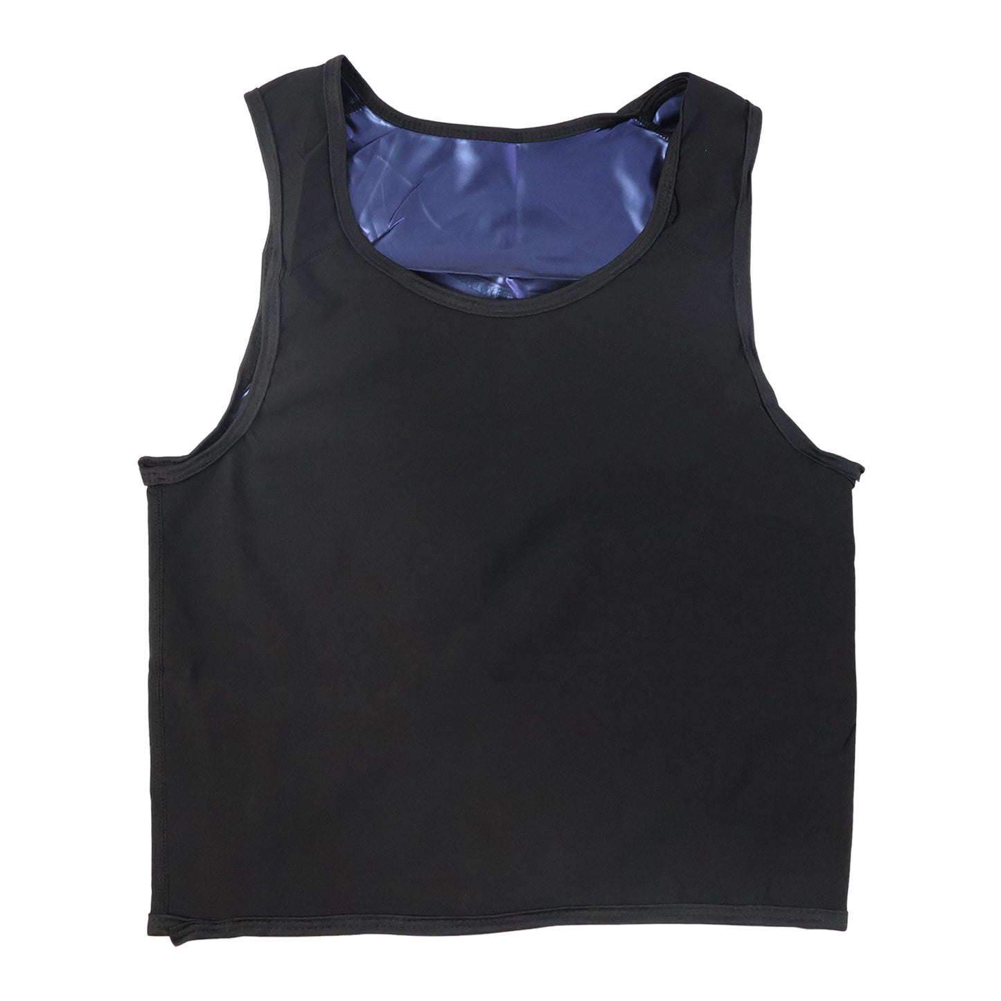 Men's Slimming Sweat Shaper Tank Top - Neoprene Body Vest for Fitness (S/M, 1 Pc) - Happy Price - Image 5