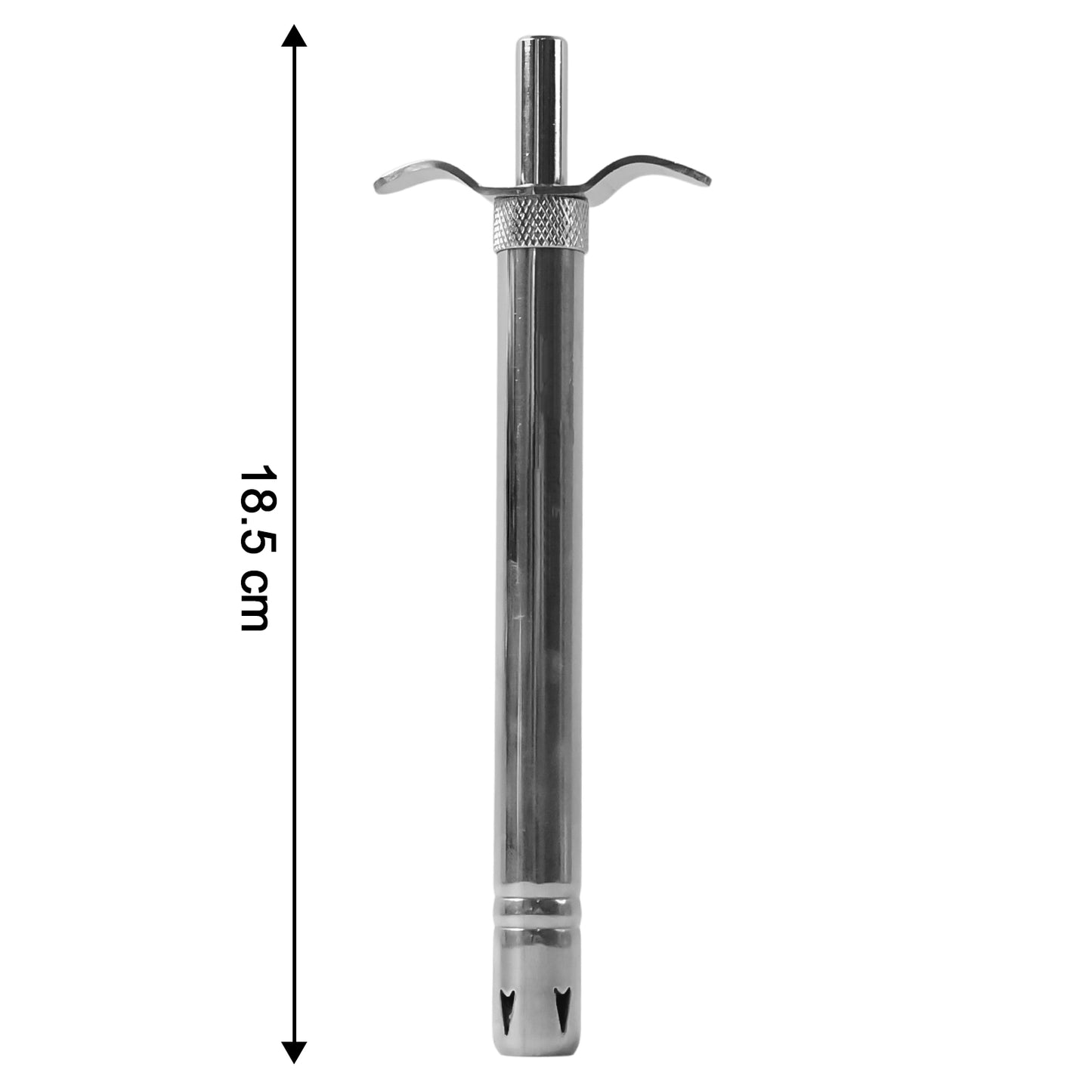 Durable Stainless Steel Gas Lighter with German Piezo Ignition - Battery-Free for LPG/PNG Stoves - Happy Price - Image 3