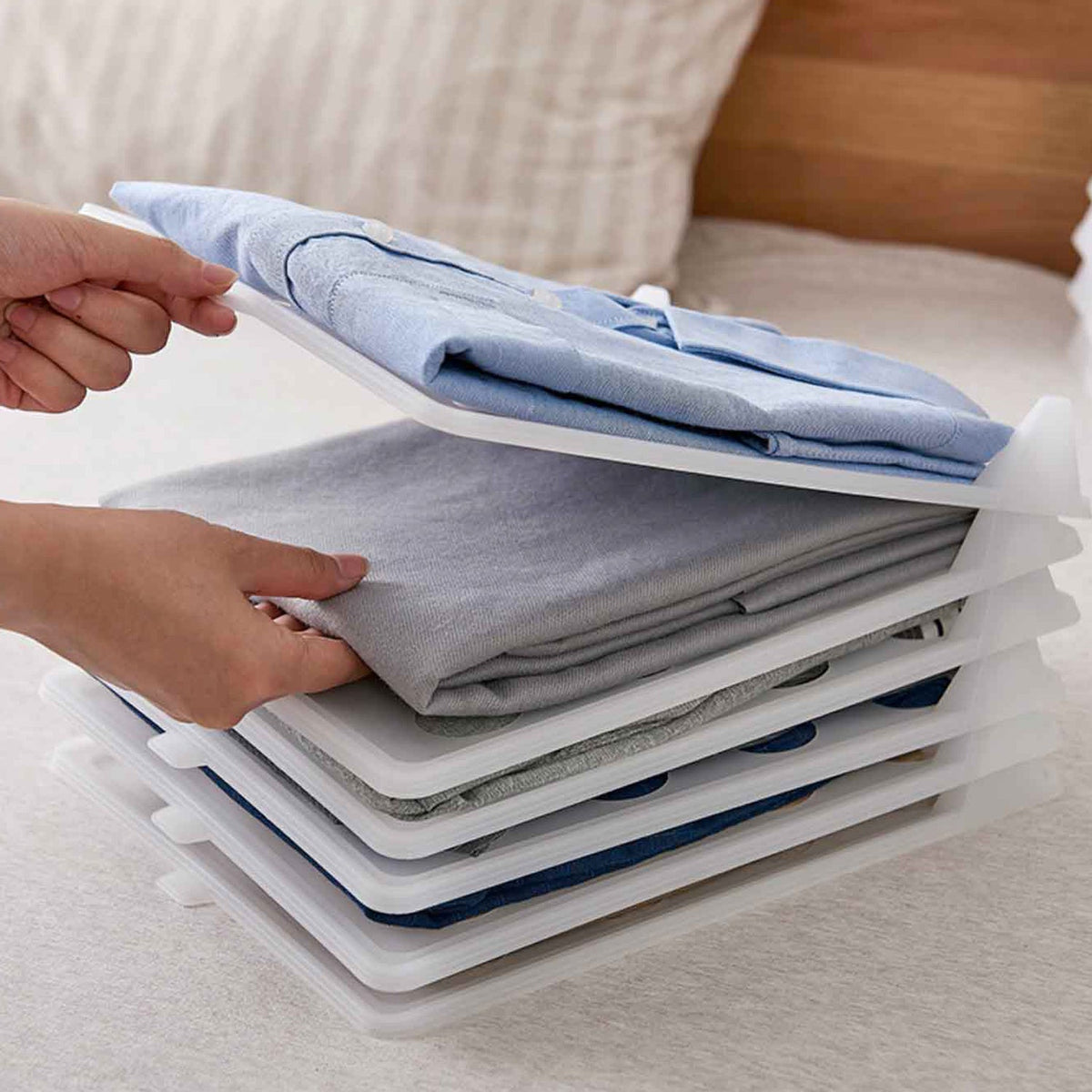 1 Pc Cloth Organiser Used In All Household And Ironing Shops In Order To Assemble The Cloths And Fabric In A Well-mannered Way. - Happy Price - Image 7