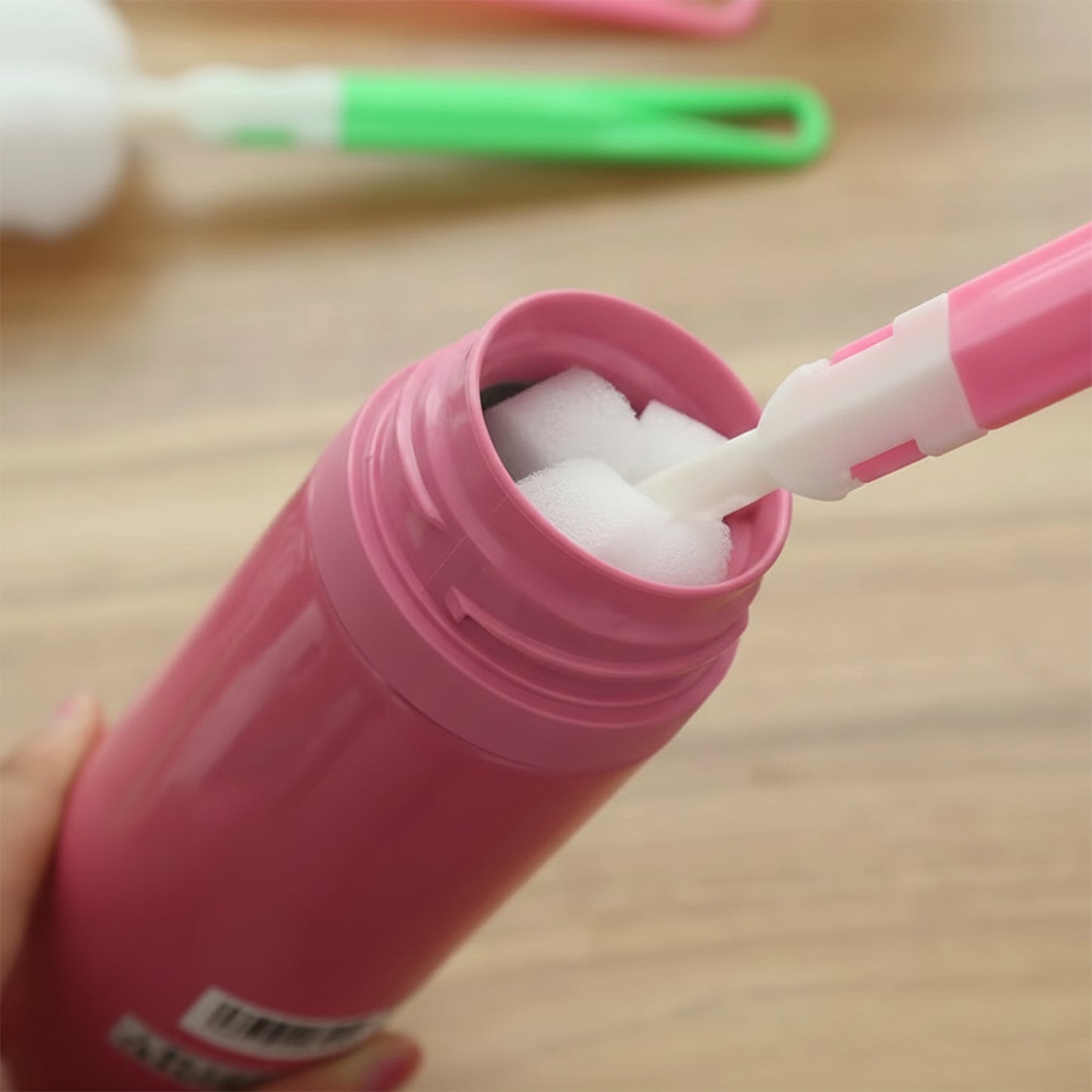 32cm Long Handle Silicone Bottle Brush for Deep Cleaning (1 Pc) - Happy Price - Image 6