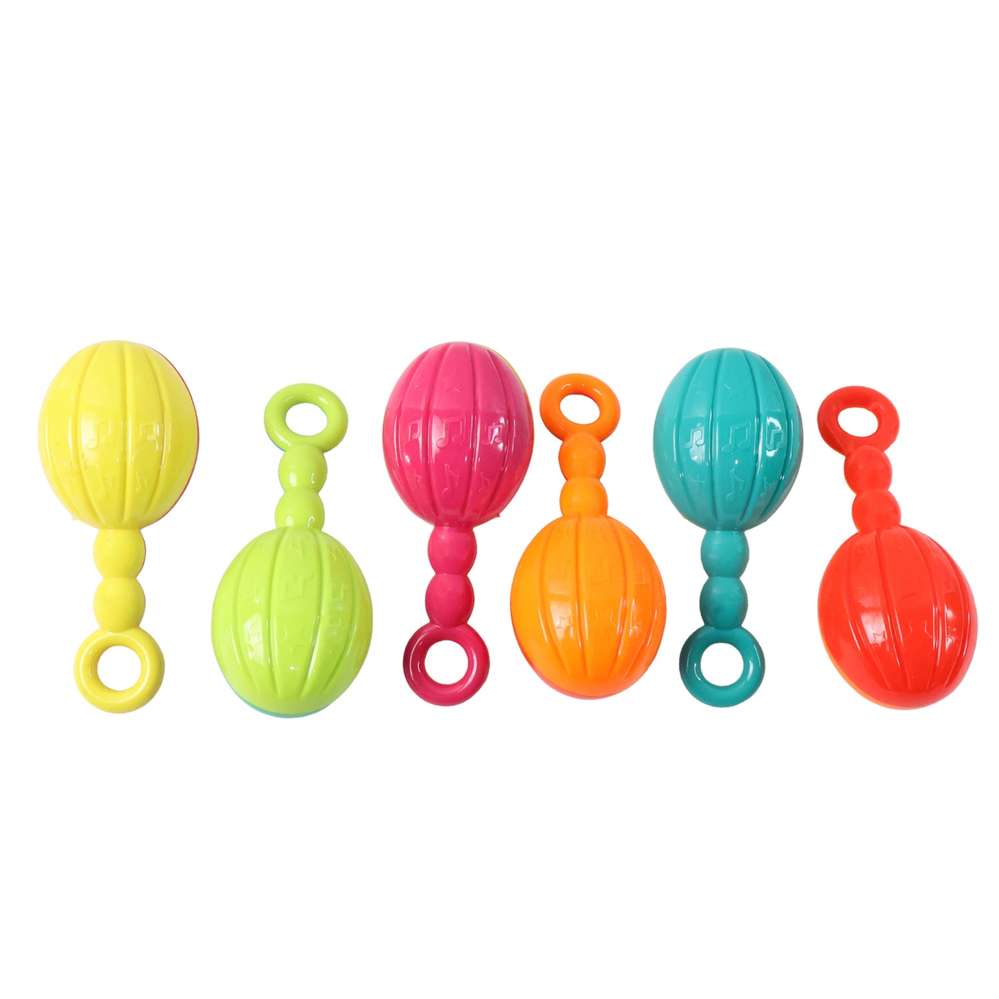Baby Hand Rattle Toy - 6 Piece Set for Early Sensory Play - Happy Price - Image 2