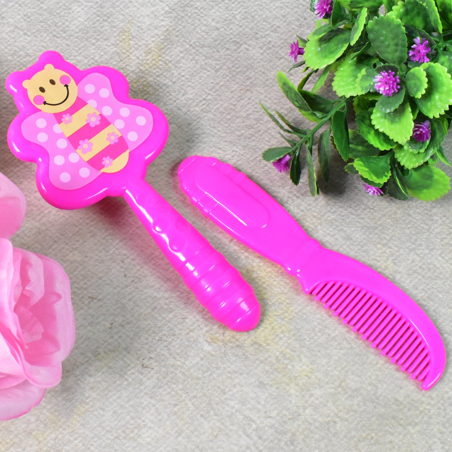 Baby Comb And Brush Hair Set (1 Pc Mix Color) - Happy Price - Image 4