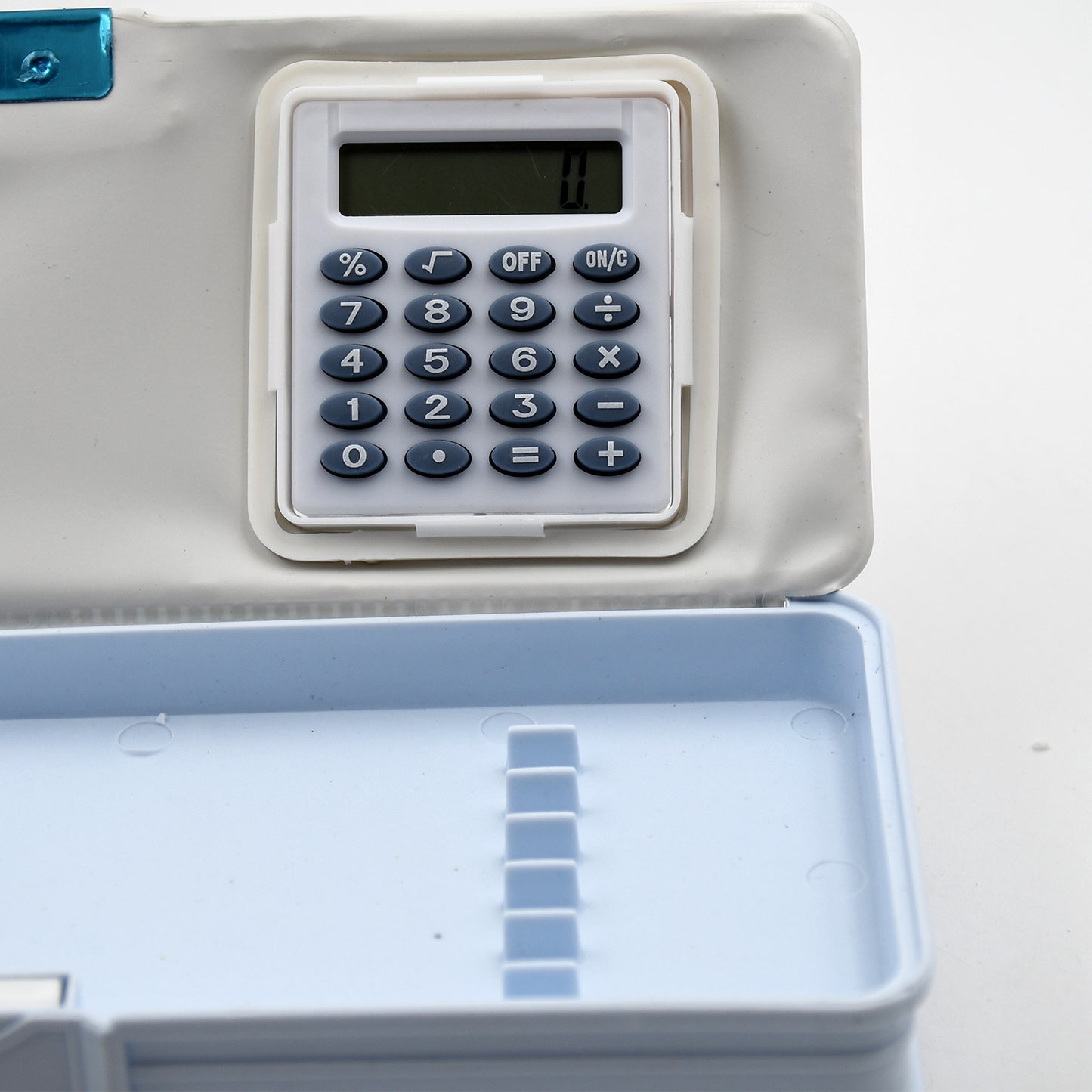 Magnetic Dual-Sided Geometry Box with Calculator and Sharpener for Kids - Great Price - Image 3