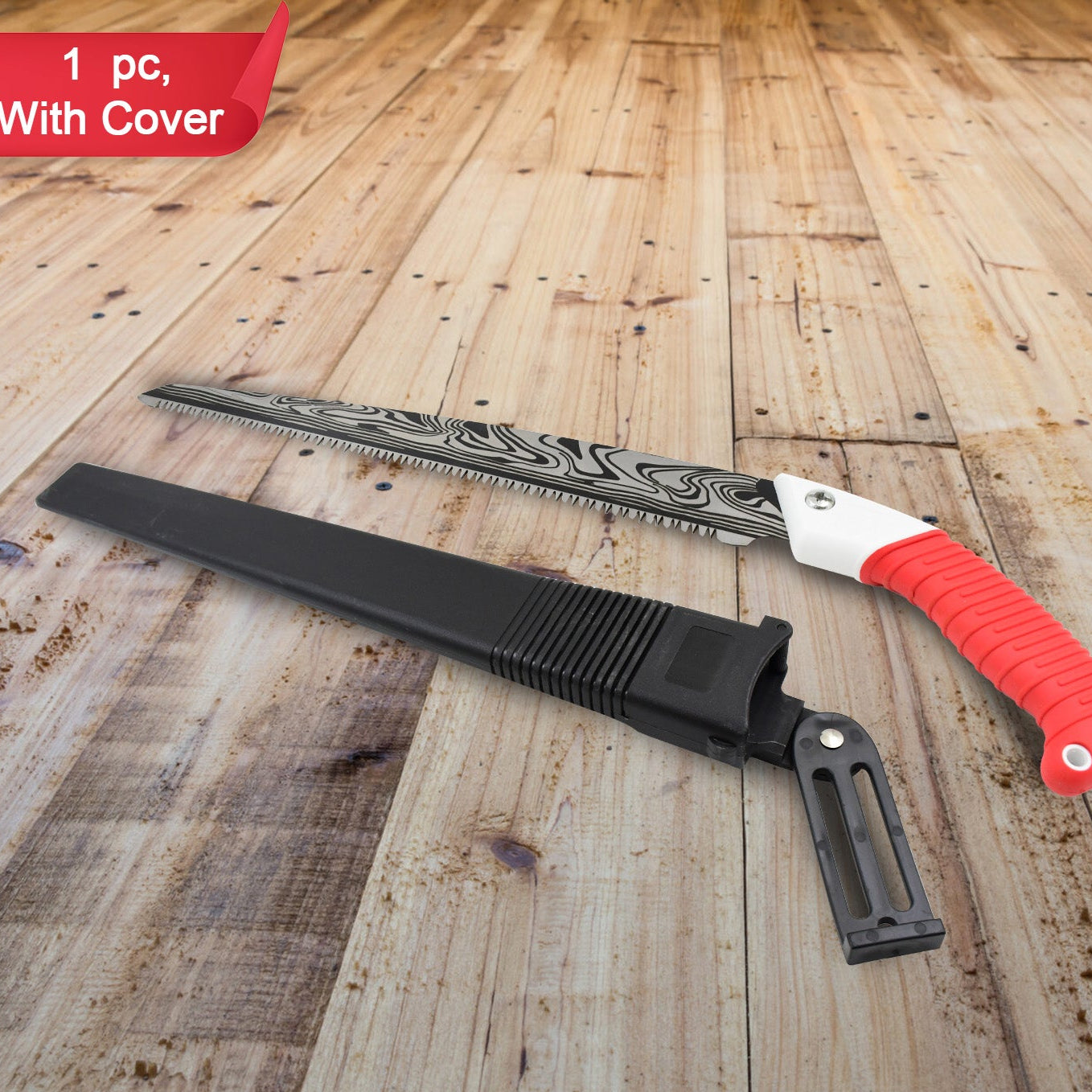 Hand Pruning Saw For Tree Branch Cutter (1 Pc With Cover) - Happy Price - Image 1