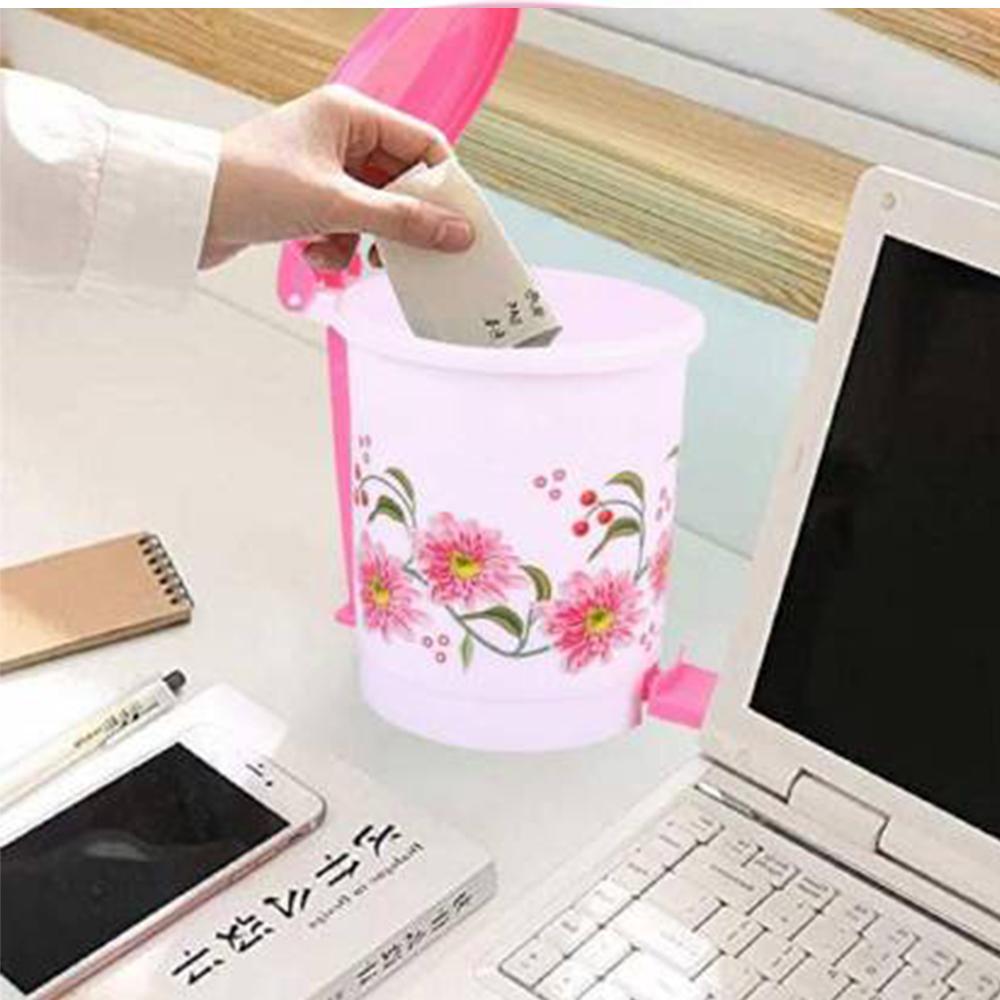 Plastic Pedal Dustbindesk Dustbin - Happy Price - Image 2