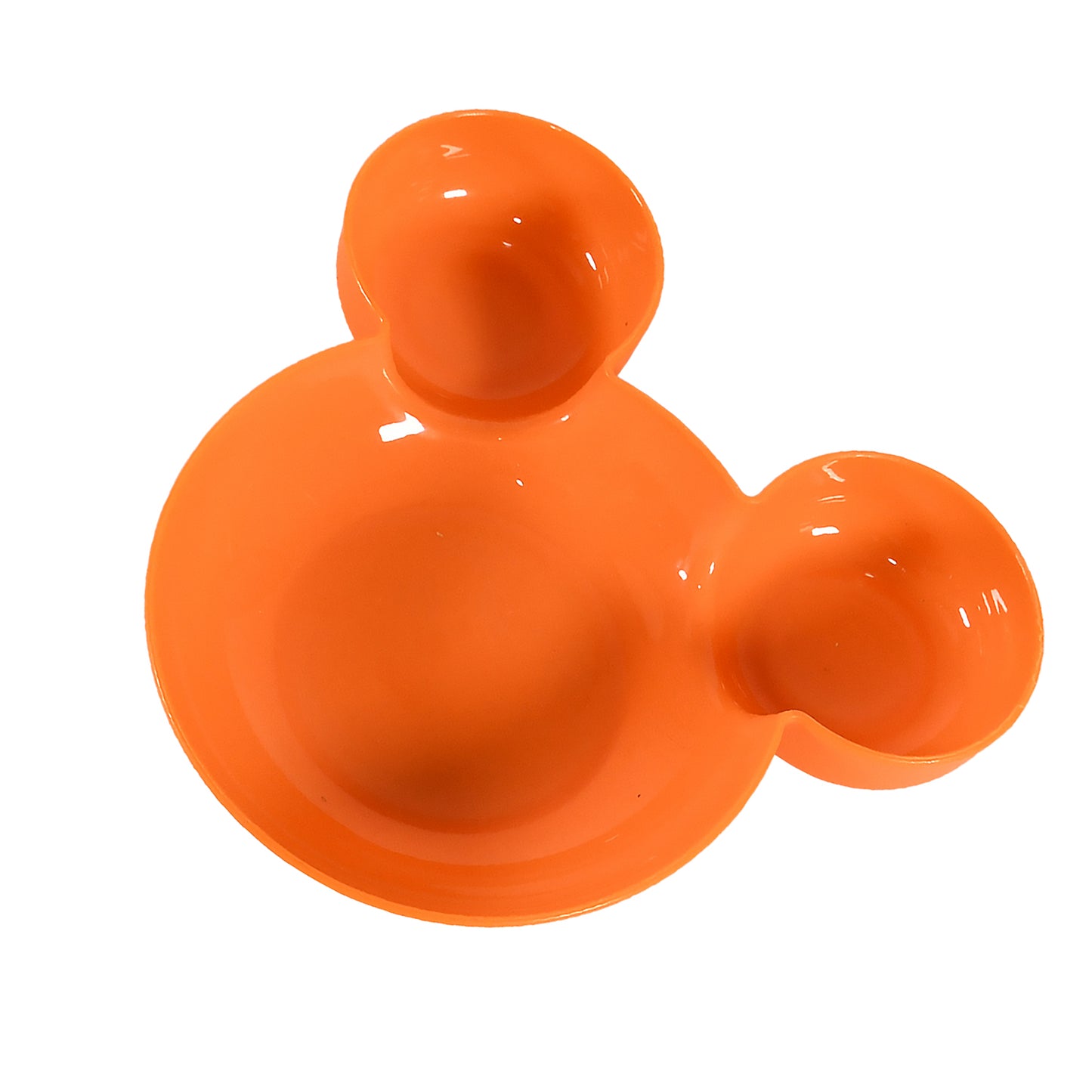 Mickey Mouse Shape Plates For Kids Bpa Free Unbreakable Childrens Food Plate Kids Bowl Fruit Plate Baby Cartoon Bowl Plate Tableware (1 Pc) - Happy Price - Image 4