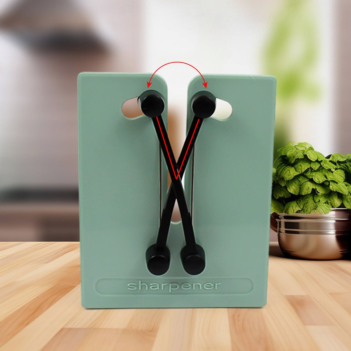 Creative Kitchen Knife Sharpener (1 Pc) - Happy Price - Image 3