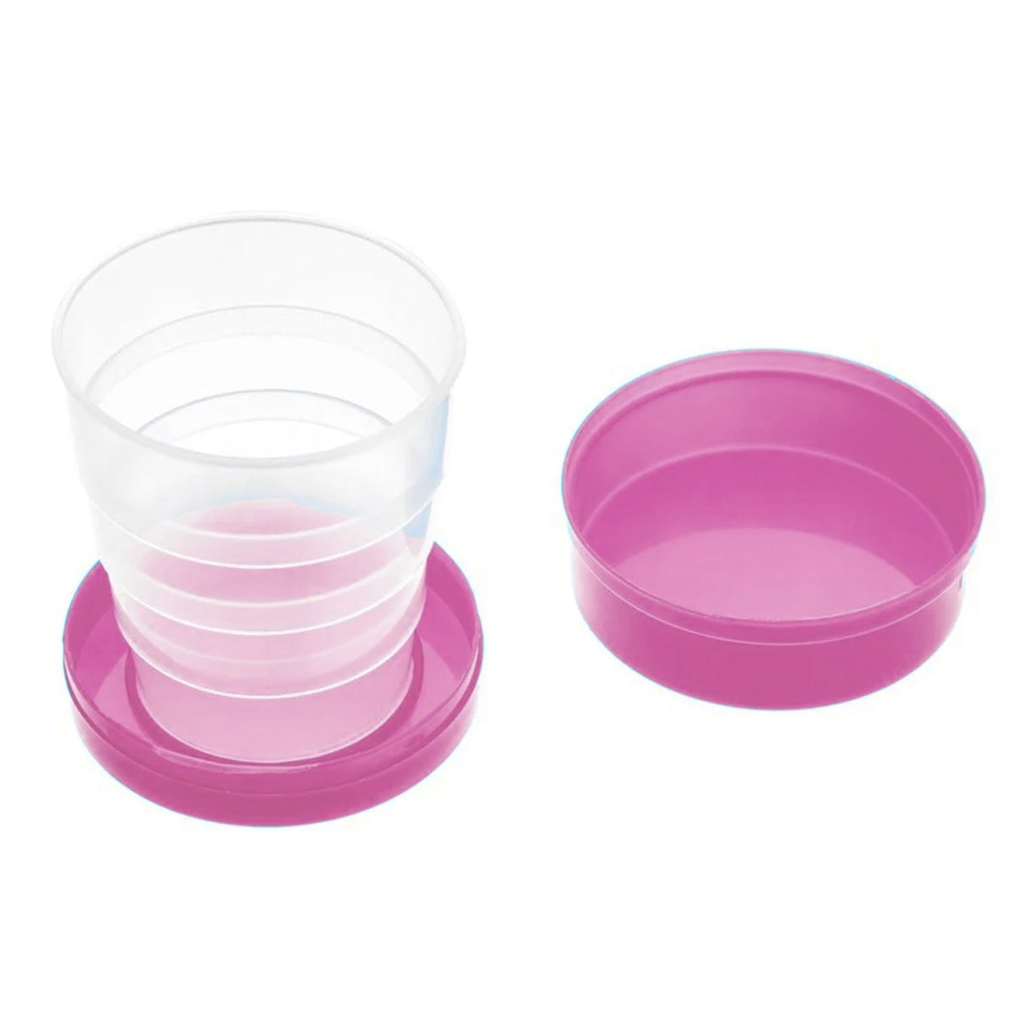 Portable Collapsible Travel Cup with Lid (1 Pc) - Happy Price - Image 4