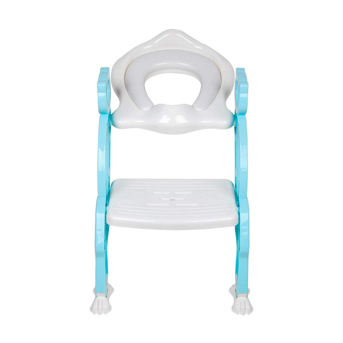 2 In 1 Potty Training Toilet Seat With Step Stool Ladder For Boy And Girl Baby Toddler Kid Childrens Toilet Training Seat Chair With Soft Padded Seat And Sturdy Non-slip Wide Step Make Potty Easier For Your Kids (Multi-color) - Happy Price - Image 3