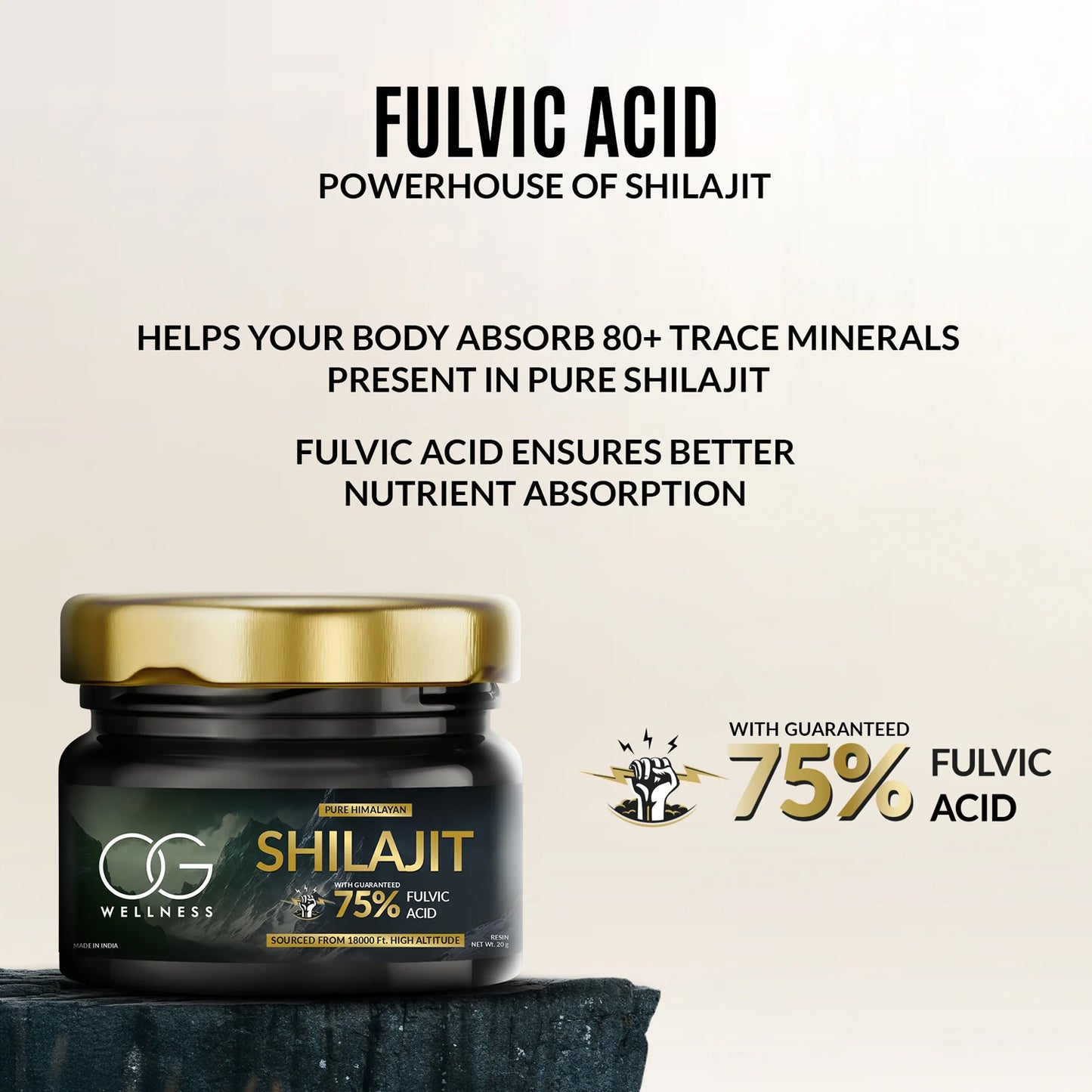 Pure Himalayan Shilajit Resin 20 GM - Natural Energy & Stamina Booster - Happy Price - Image 2