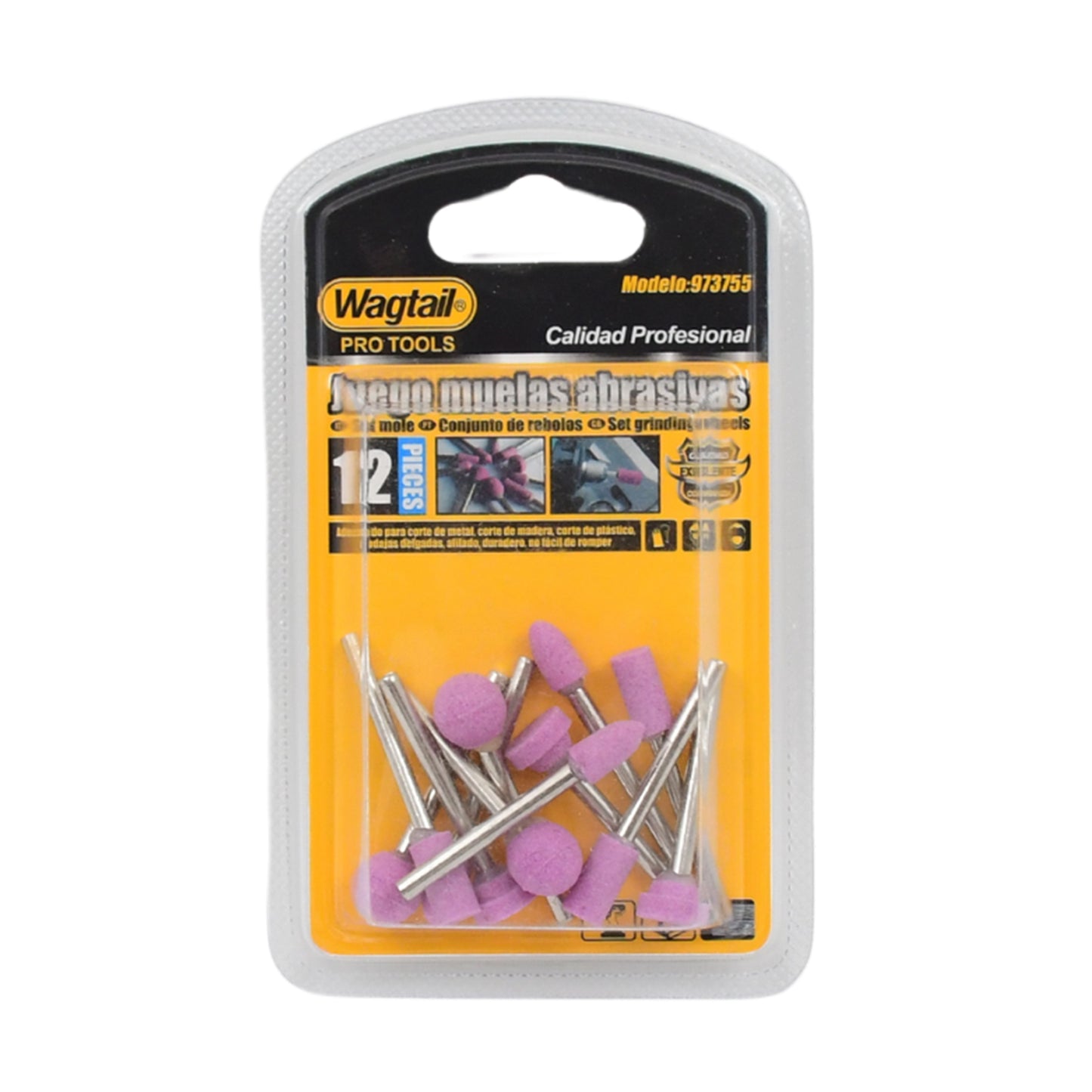 Grinding Wheels Head Grinding Head (Different Design 12 Pcs Set) - Happy Price - Image 6