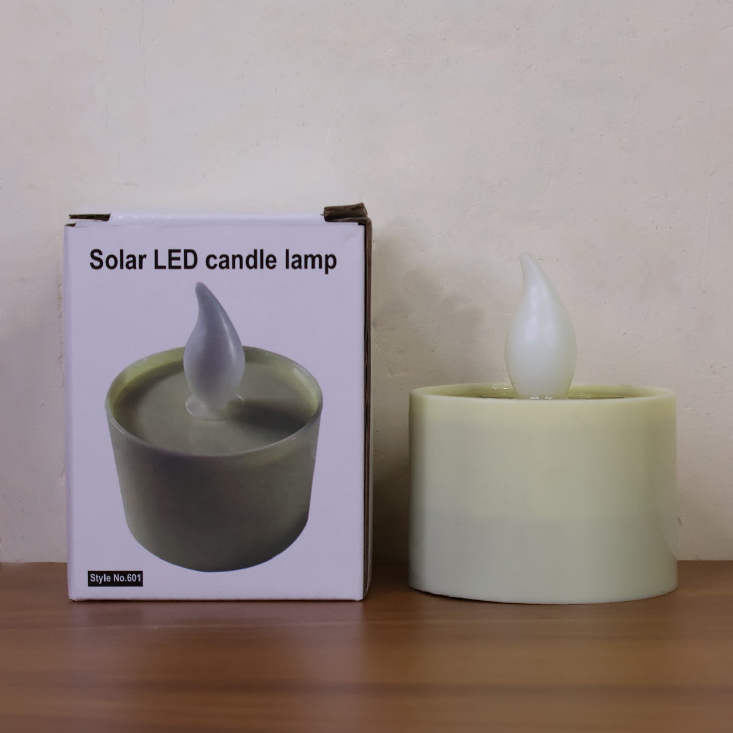 Solar Powered LED Flickering Candle Light (1 Pc) - Safe & Eco-Friendly - Happy Price - Image 7