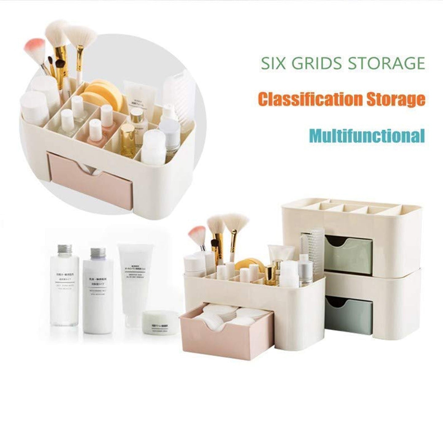 Makeup Cutlery Box Used For Storing Makeup Equipments And Kits Used By Womens And Ladies. - Happy Price - Image 2