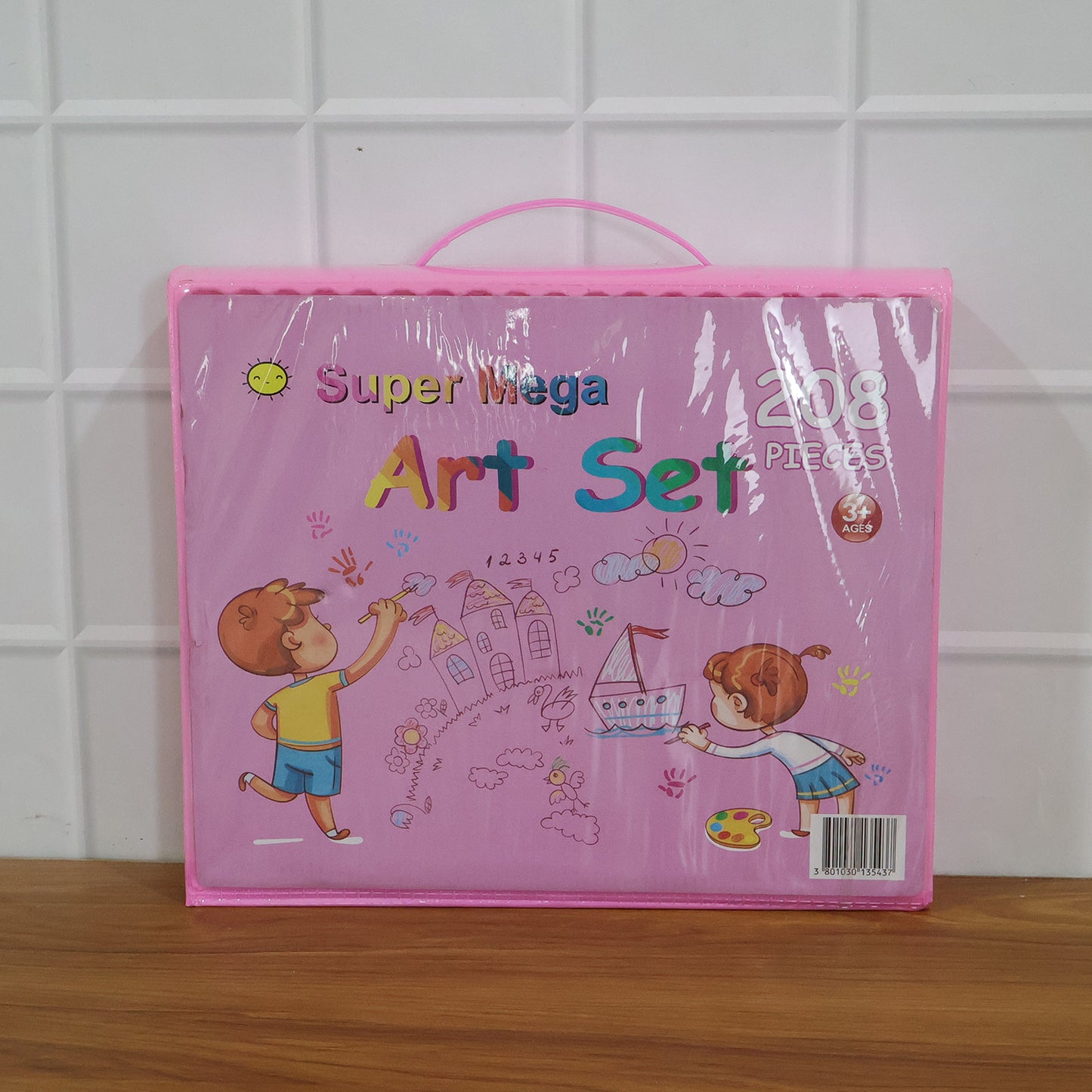208 Piece Kids Art and Craft Drawing Coloring Kit with Organizer - Great Price - Image 7