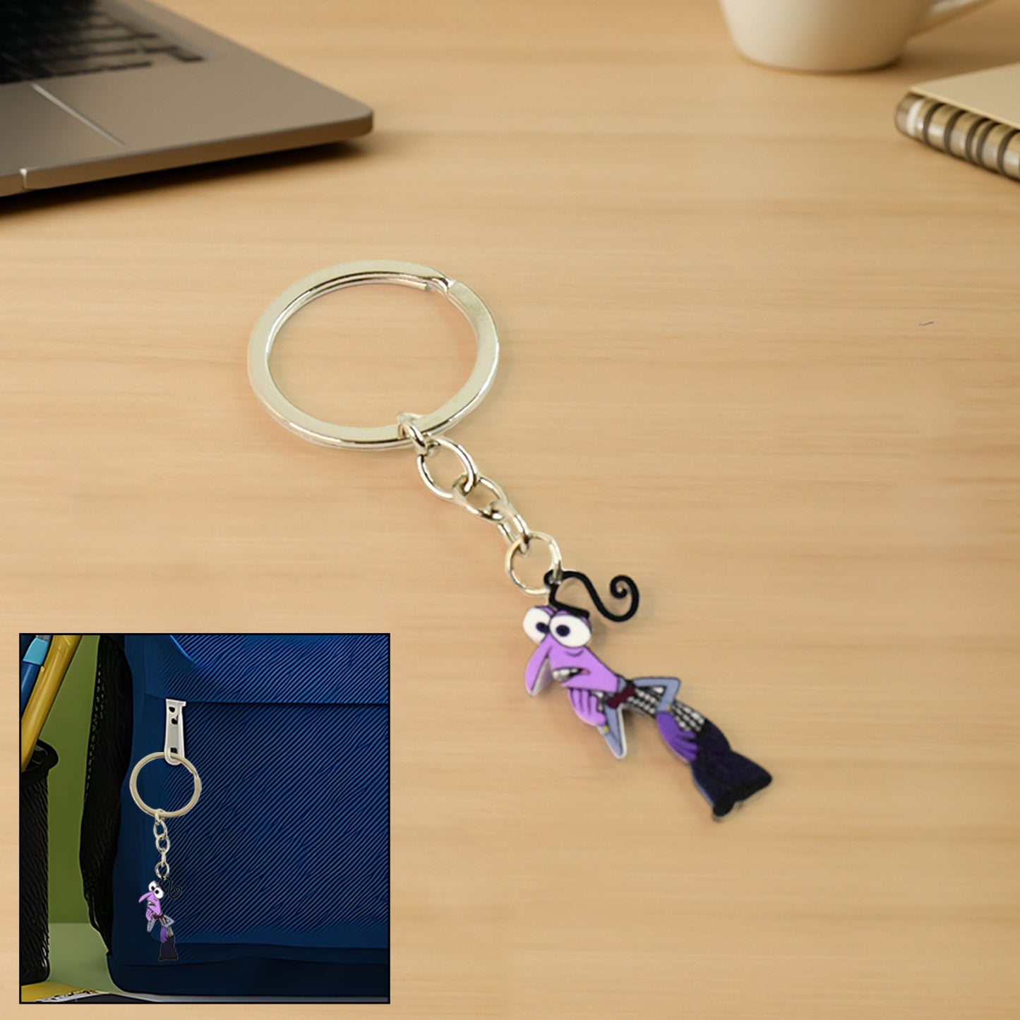 Cartoon Character Keychain (1 Pc) - Happy Price - Image 6