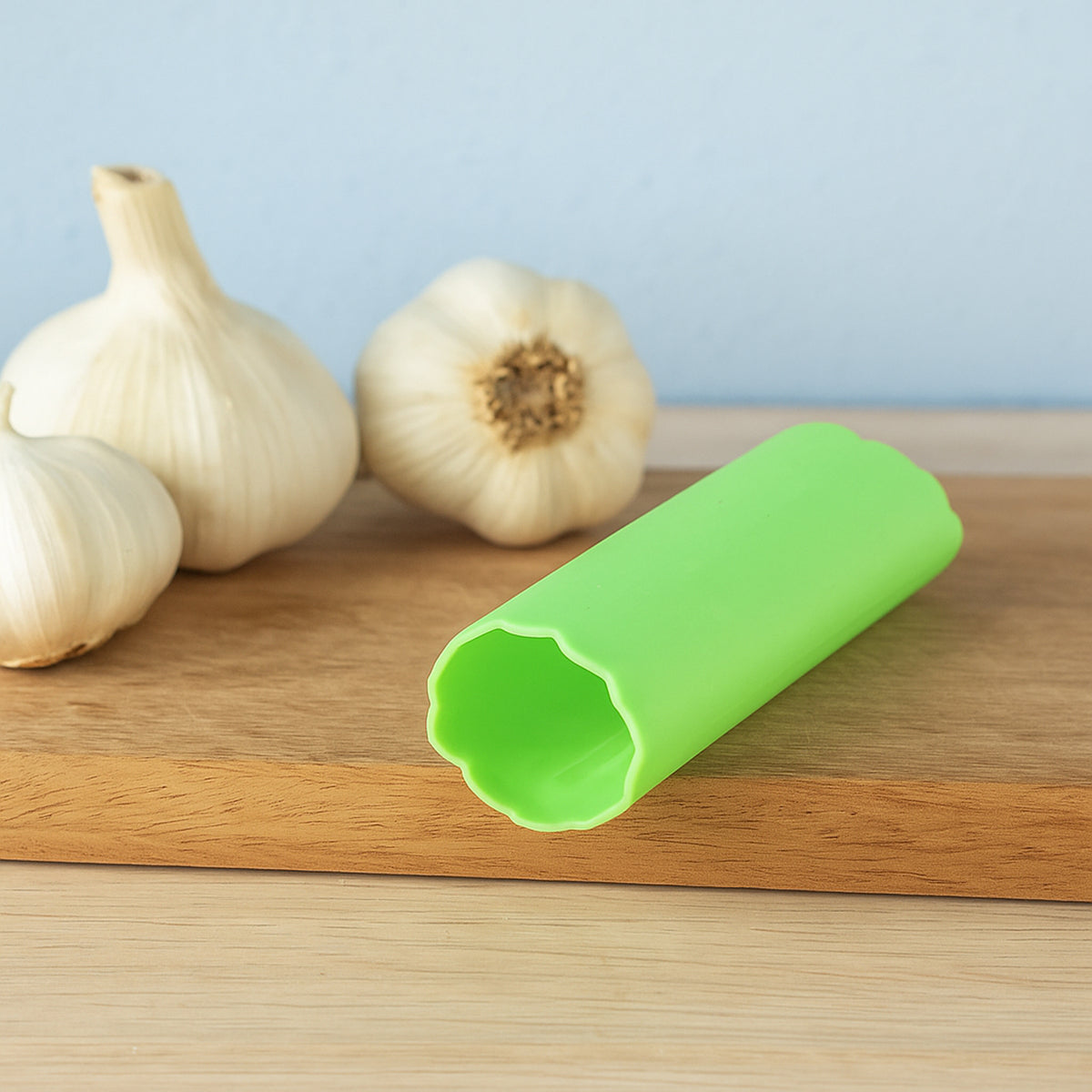 Silicone Garlic Peeler Tube for Quick Skin Removal (1 Pc) - Happy Price - Image 4