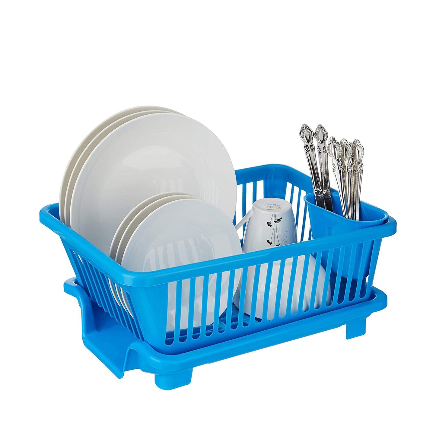 Plastic Sink Dish Drainer Drying Rack (With Brown Box) - Happy Price - Image 3