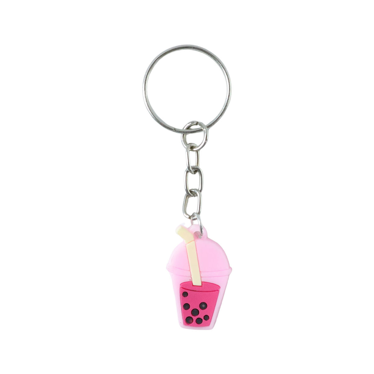 Cute Bubble Tea Keychain Charm - 1 Pc Decorative Bag & Key Holder - Happy Price - Image 4