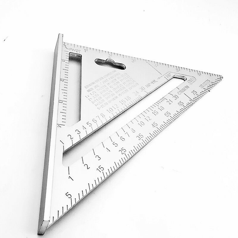 Light Weight Double Side Scale Triangle Measurement Hand Tool - Happy Price - Image 7