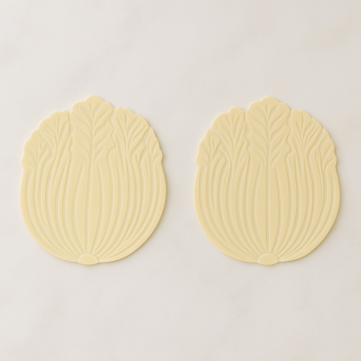 Silicone Leaf Design Coaster Set (2 Pc) - Happy Price - Image 2
