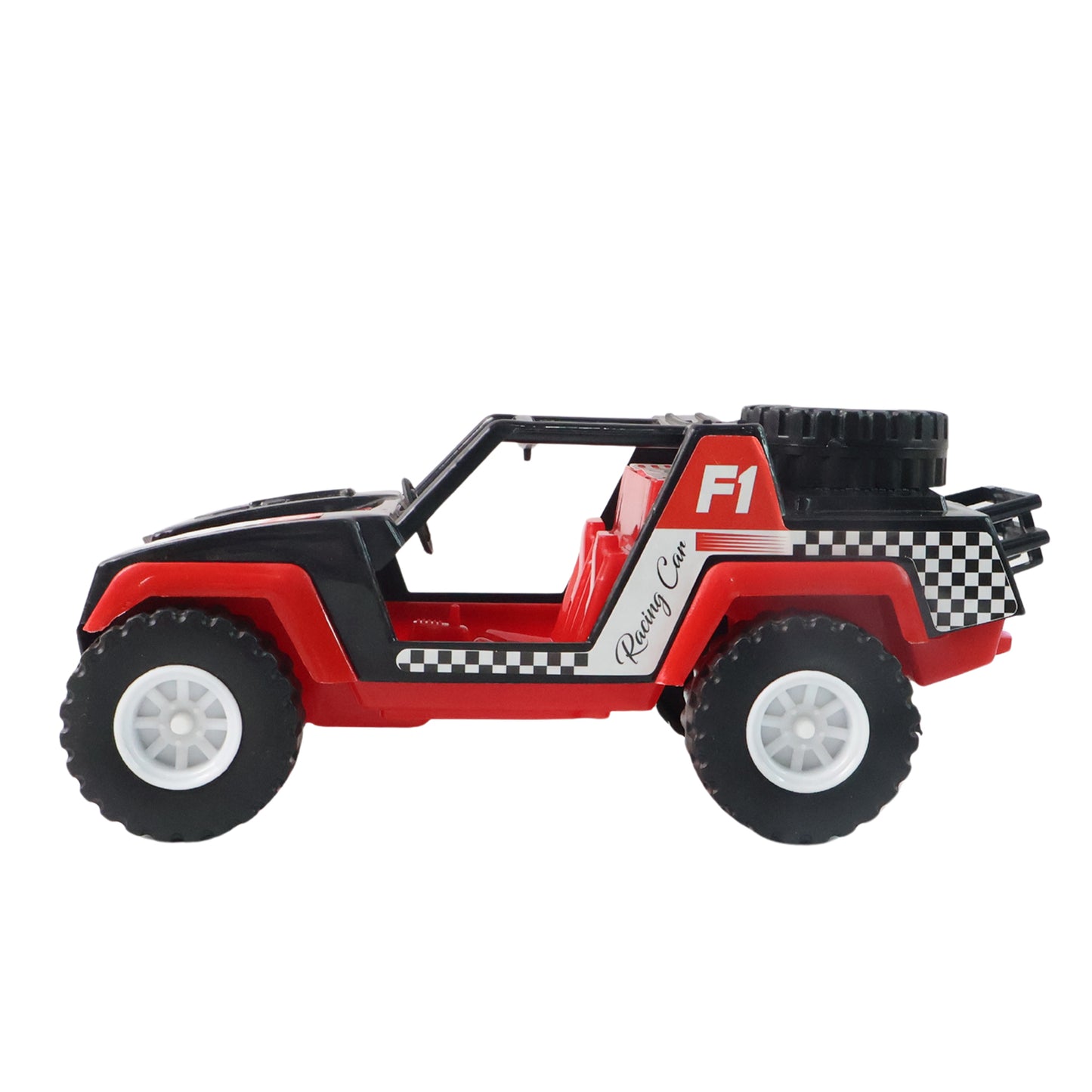 Funwoods Push & Go Racing Jeep Toy - 1 Pc - Happy Price - Image 2