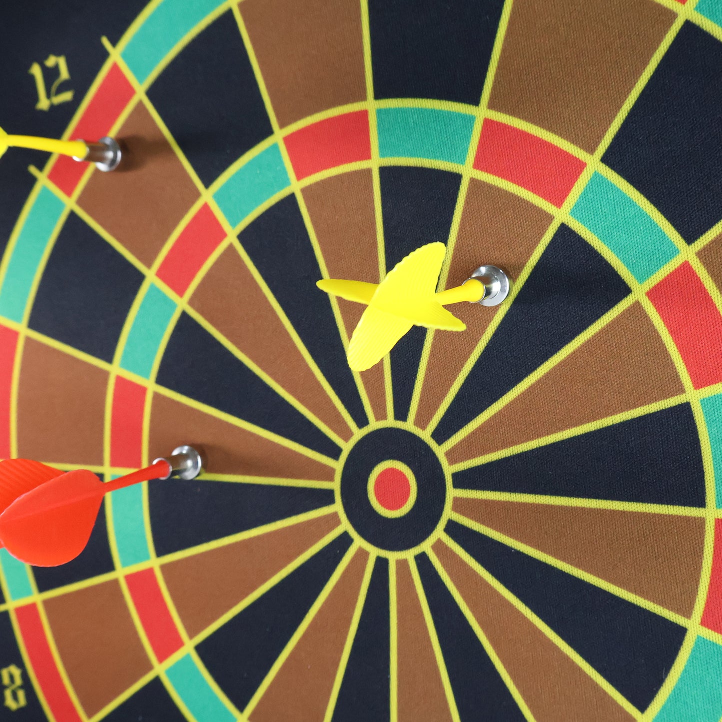 Roll-Up Double-Sided Dartboard Game Set with Safety Darts - Indoor/Outdoor Fun - Great Price - Image 2