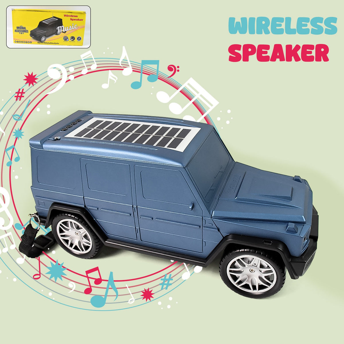 Thar Wireless And Solar Powered Speaker - Happy Price - Image 5