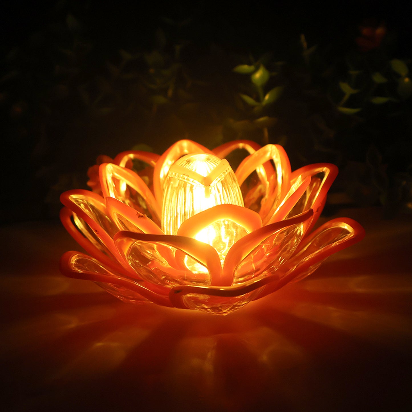 Set of 6 Lotus Shaped LED Flameless Decorative Candles for Home & Festive Decor - Happy Price - Image 7
