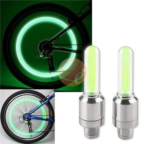 Led Flash Light Lamp Tyre Wheel Valve Sealing Caps - Happy Price - Image 2