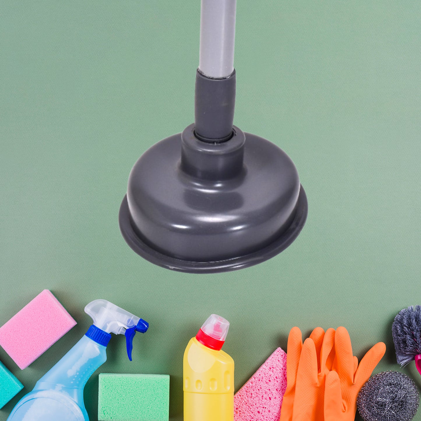 Heavy Duty Toilet Plunger for Effective Drain Clearing - Happy Price - Image 3